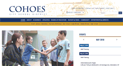 Desktop Screenshot of cohoes.org